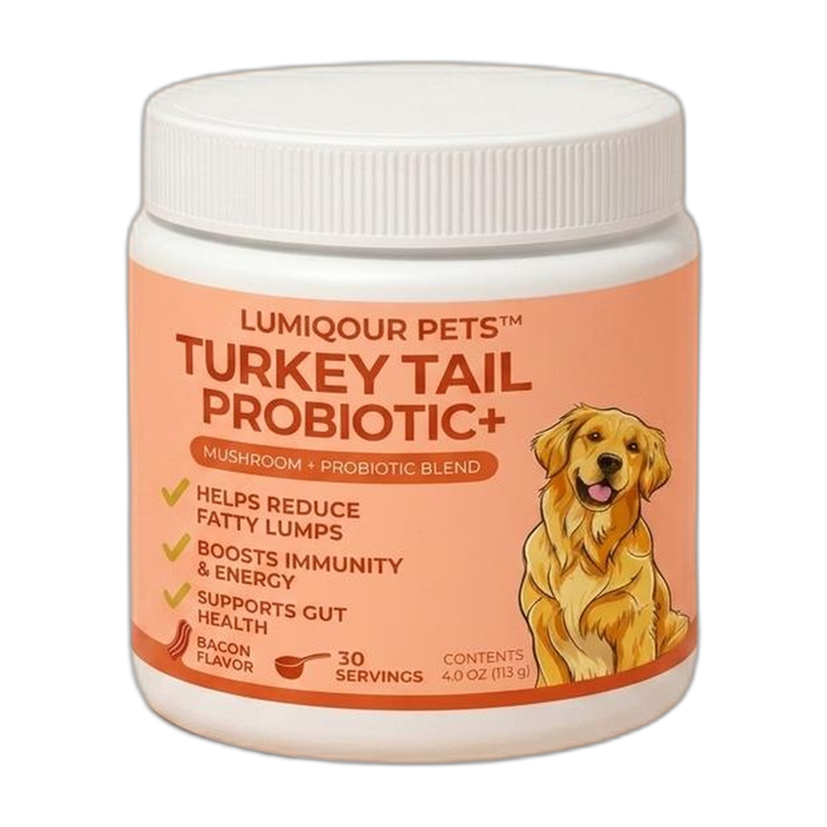 Lumiqour Turkey Tail+ Probiotic