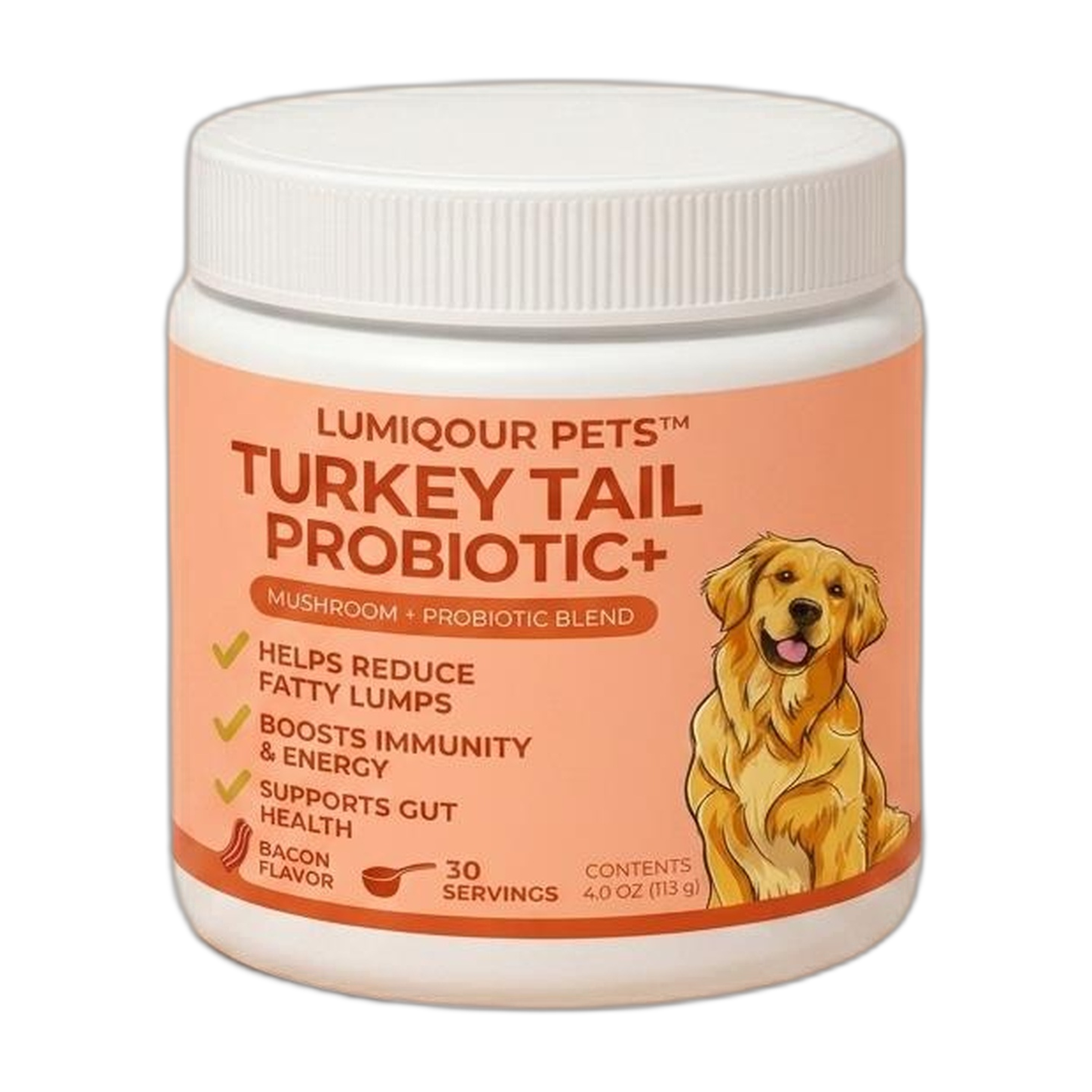 Lumiqour Turkey Tail+ Probiotic